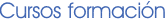 Cursos de formación