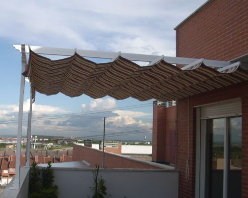 Pérgola para ático