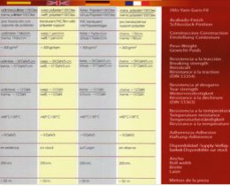 Ficha técnica Plástico transparente reforzado 