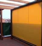 Toldo quitavientos COFRE con guías