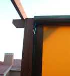 Toldo quitavientos COFRE con guías