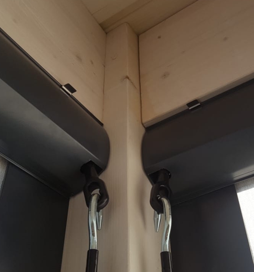 Toldo quitavientos COFRE con guías